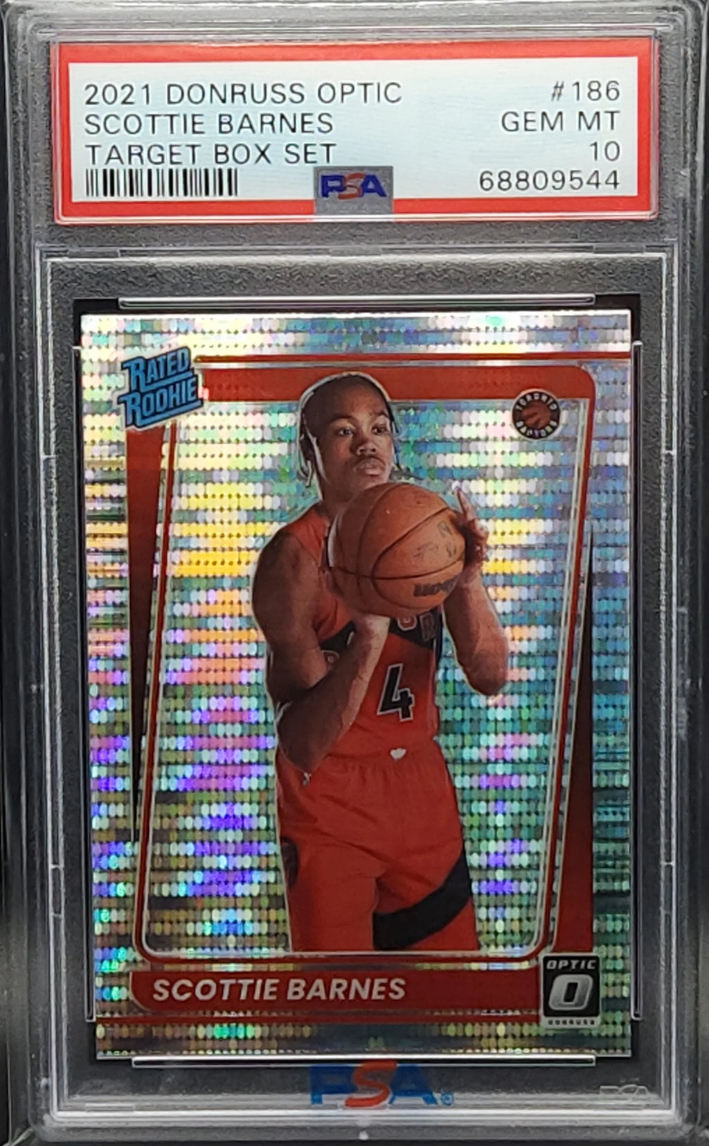 2021 Donruss Optic Pulsar Prizm Rookie Card #186 PSA 10 H87785