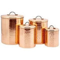 4 Piece Stainless Steel Kitchen Canister Set N3690