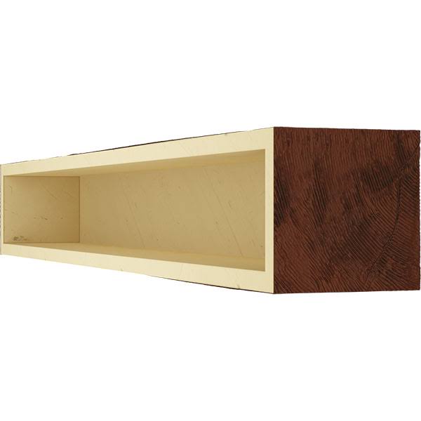 Natural Pecan Faux Wood Fireplace Mantel T67036