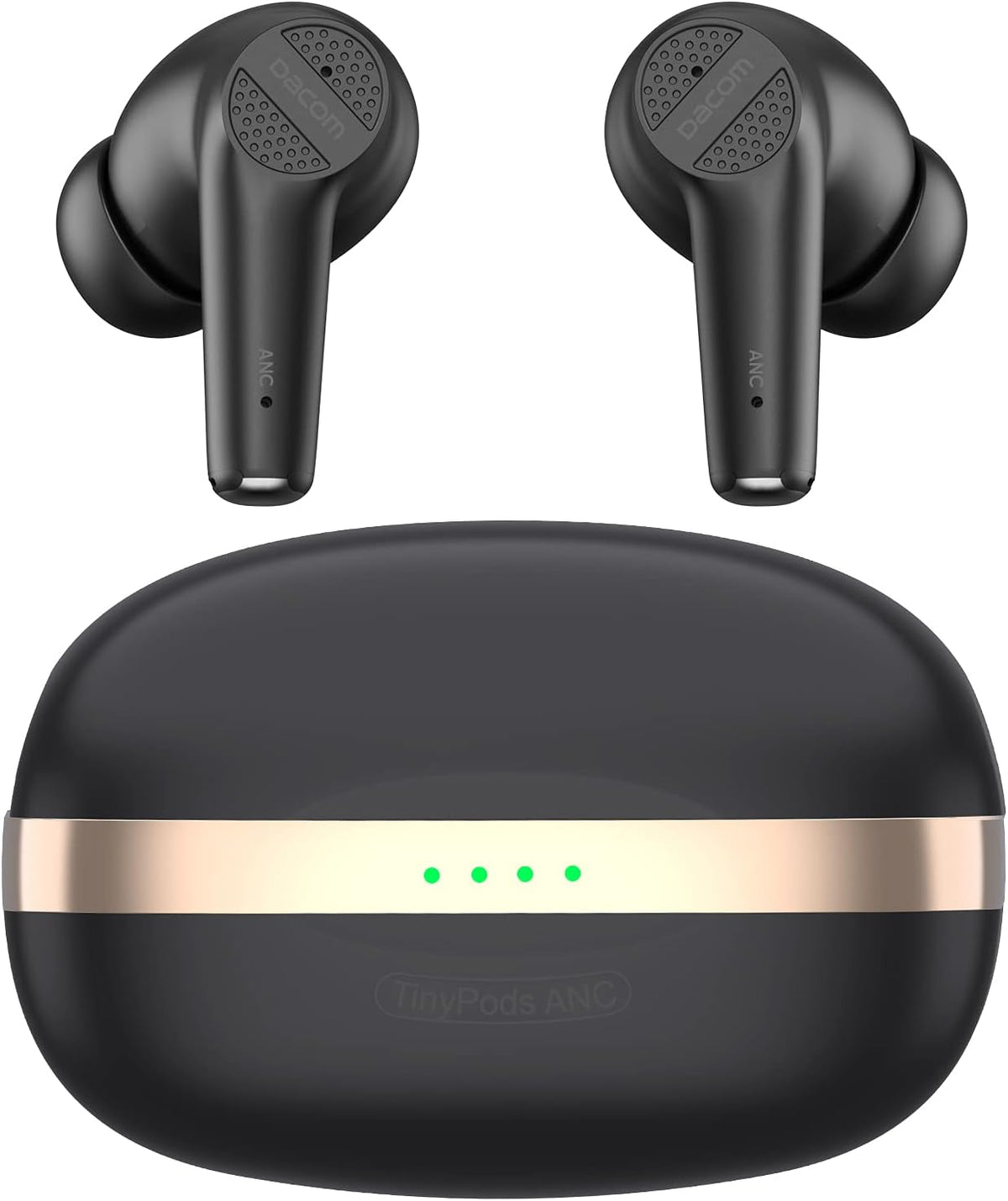 Wireless Earbuds Bluetooth Headphones, 32 Hours Playtime, IPX5 Waterproof, Black, Pack of 2 P52010