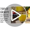 7 oz Clear Glass Juice Glasses, Set of 6 U231
