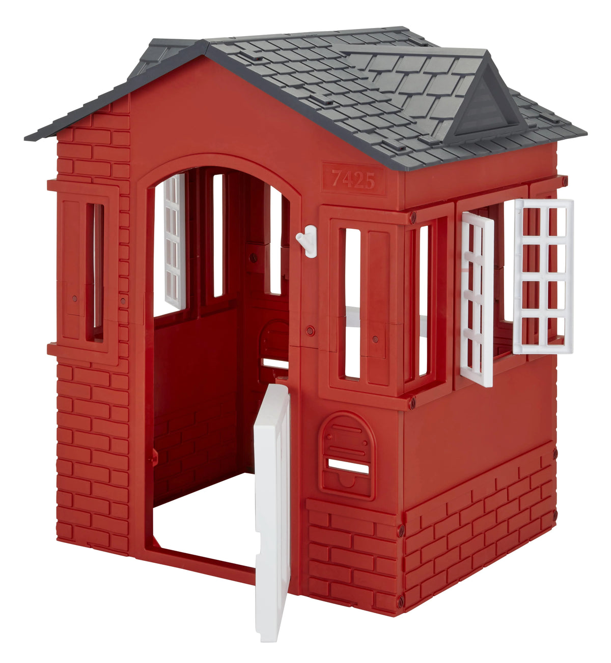 Red Kids Playhouse with Working Door V7391