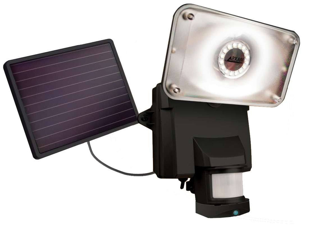 Solar Powered Security Video Camera Floodlight J901360