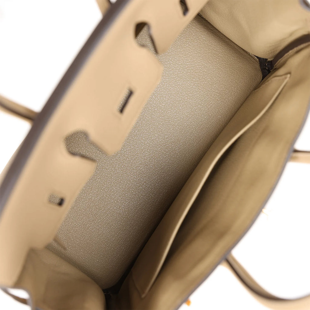 Beige Togo Leather Handbag U211046