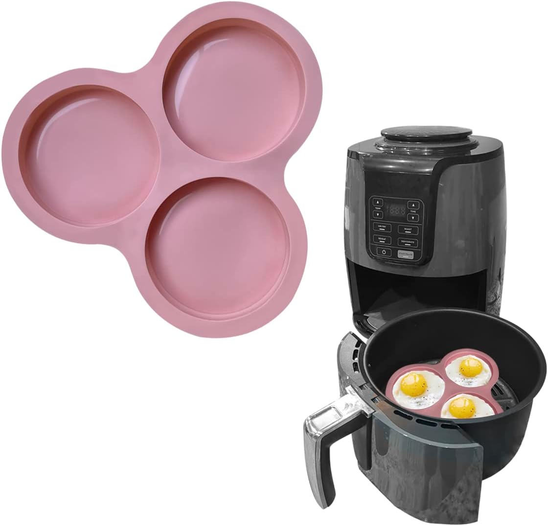 Non-Stick Air Fryer Egg Pan 3 Cavity L699061