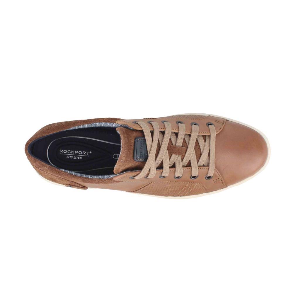 Dark Tan Men&s Tie Shoes G661