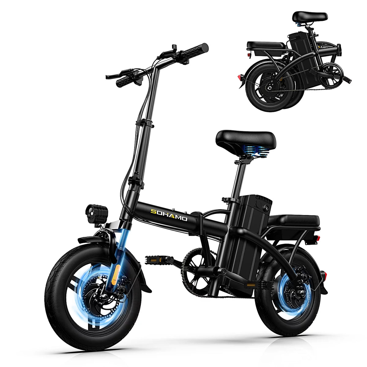 36V 10Ah Foldable Electric Bike 400W Motor U607943