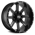 Satin Black/Milled Spokes 20x9 6-135/6-139.7 106Mm Wheel U5554