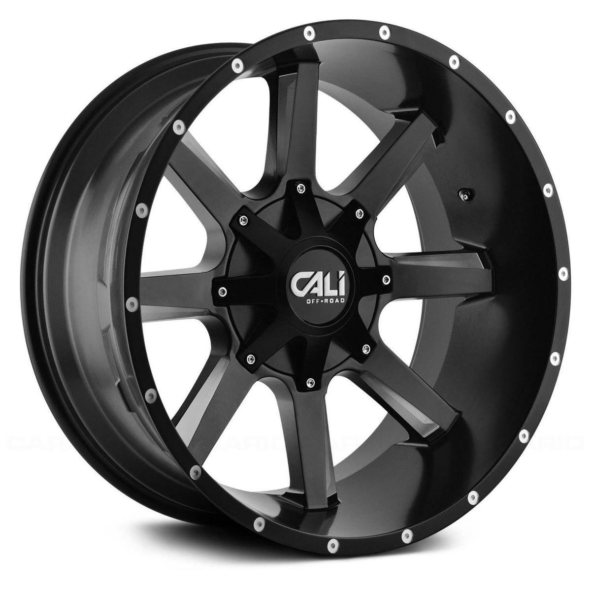Satin Black/Milled Spokes 20x9 6-135/6-139.7 106Mm Wheel U5554