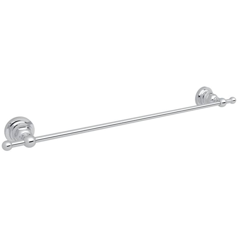 Single Towel Bar in Polished Chrome W431