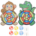 Kids Dart Board Game Sticky Balls Indoor Cartoon T22724