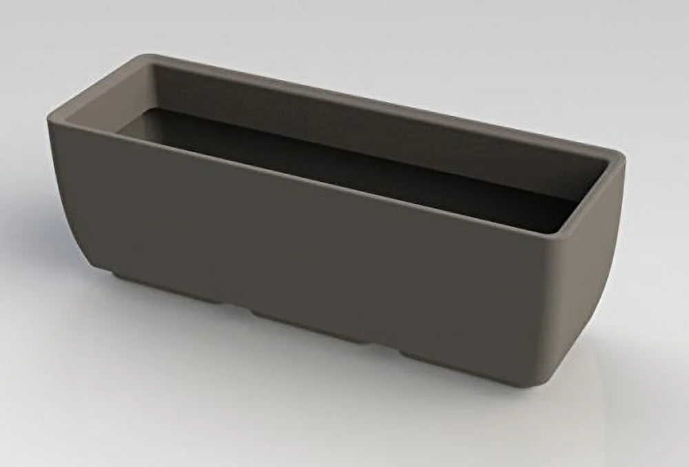 30 in. x 10 in. Graphite Planter H151306