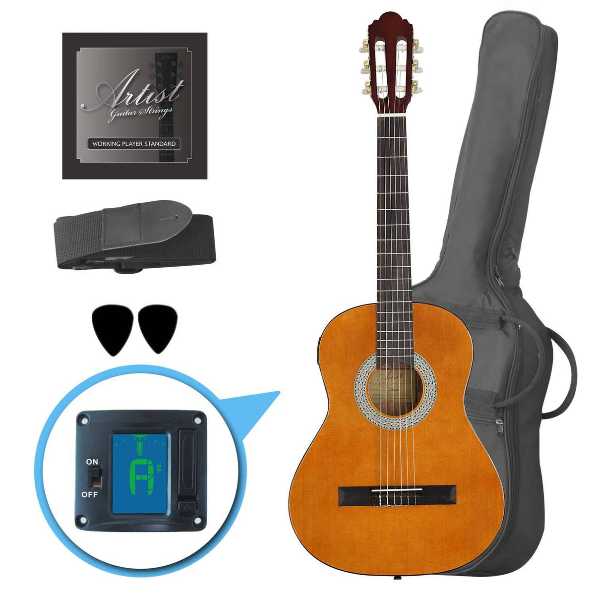 3/4 Size Nylon String Classical Guitar B476297
