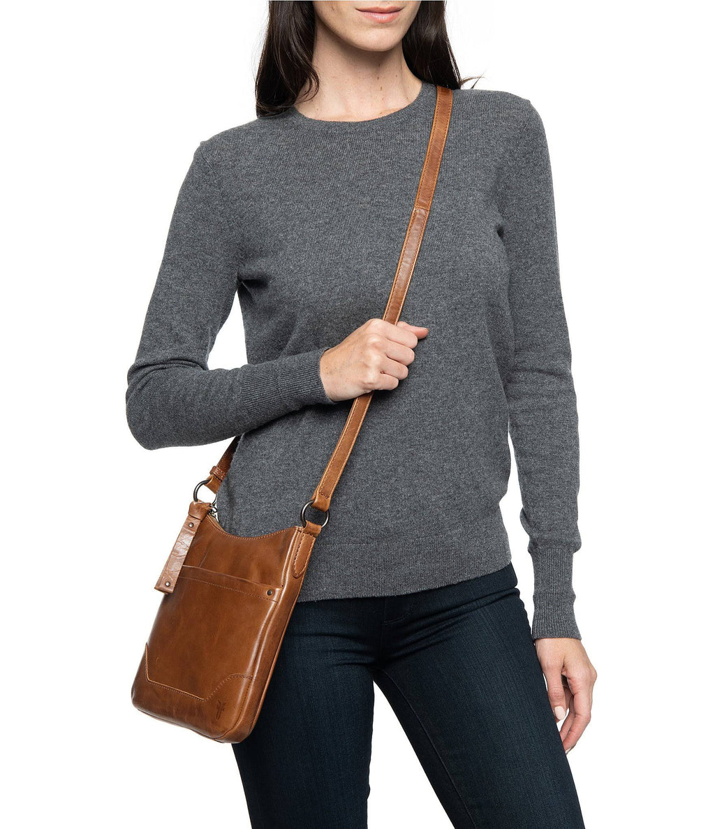 Dark Brown Leather Swing Pack Q3547