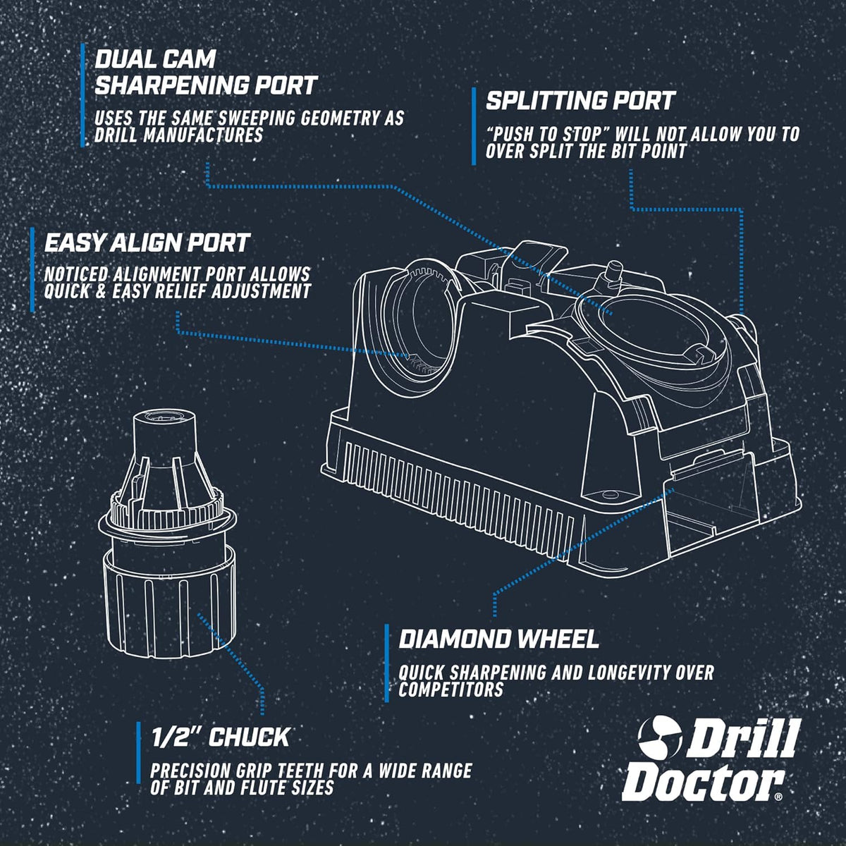 Drill Bit Sharpener K424