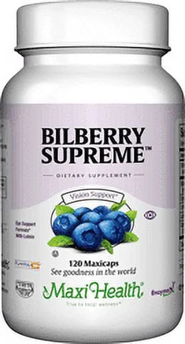Kosher Bilberry Lutein 120 Vegetable Capsules J511