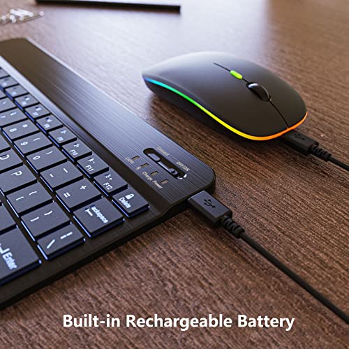 Black Bluetooth Keyboard and Mouse Combo P331461