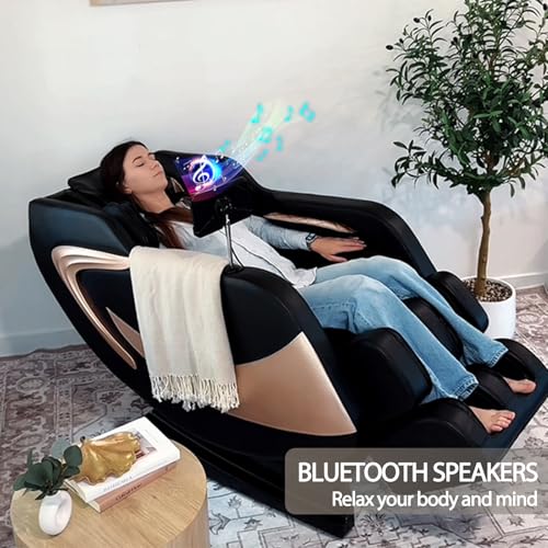Full Body Zero Gravity Shiatsu Massage Recliner with Heat and Airbags L55925