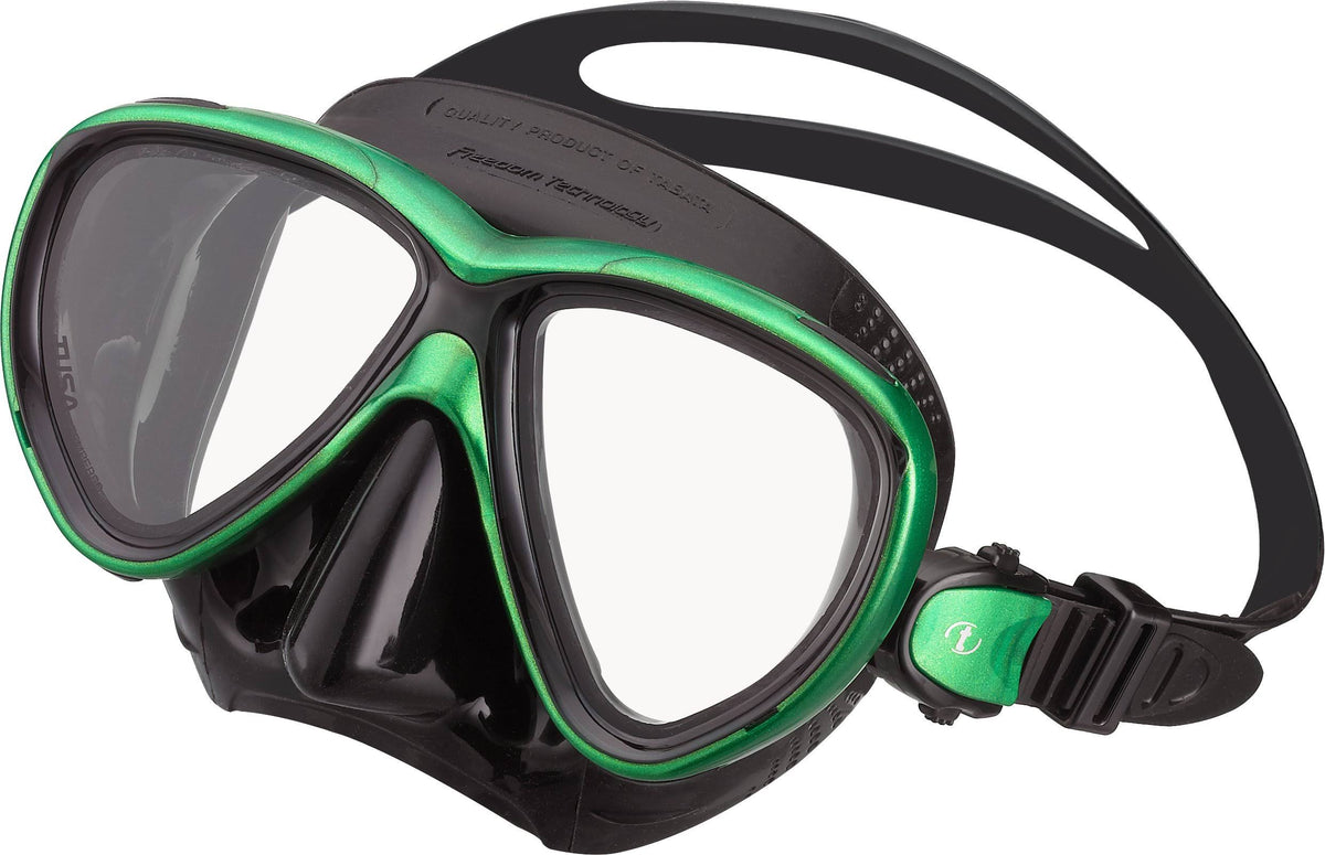 Black/Fishtail Blue Mask K860