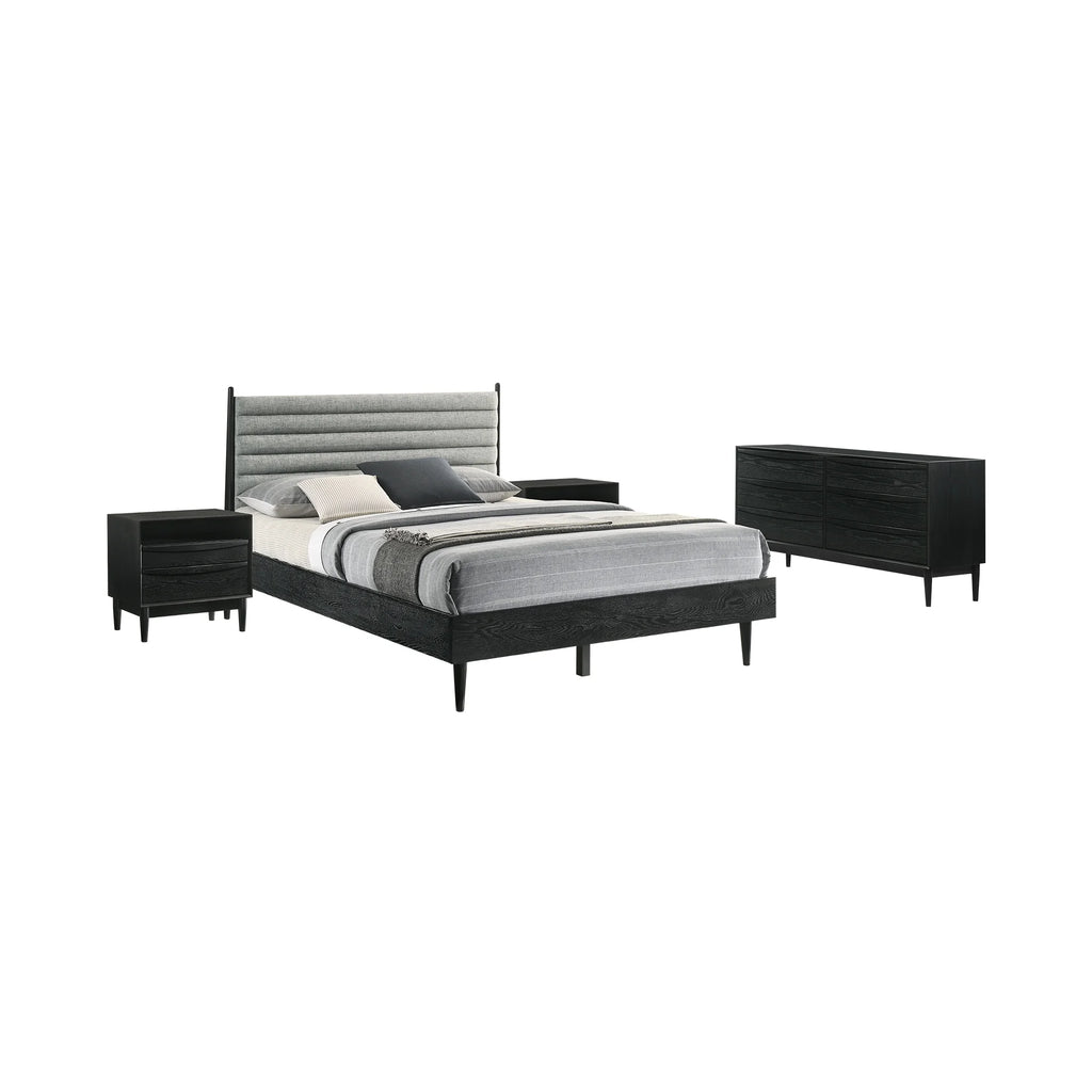 Queen 4 Piece Wood Bedroom Set N5728