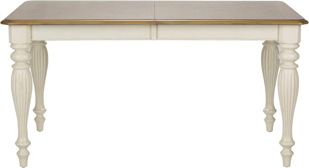 7 Piece Rectangular Table Set White T7585