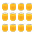 7 oz Clear Glass Juice Glasses, Set of 6 U231