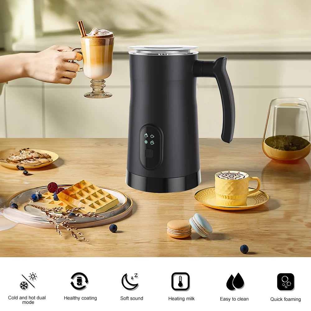 4 in 1 Stainless Steel Electric Milk Frother and Steamer R778822