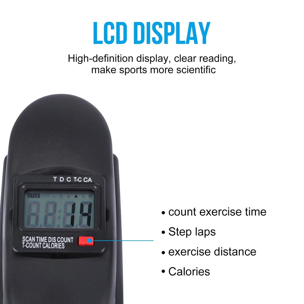 Mini Exercise Bike with LCD Screen Display U4818