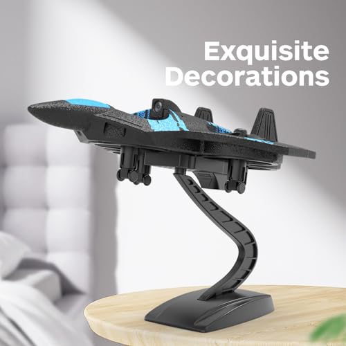 Blue Remote Control Airplane Quadcopter K39025