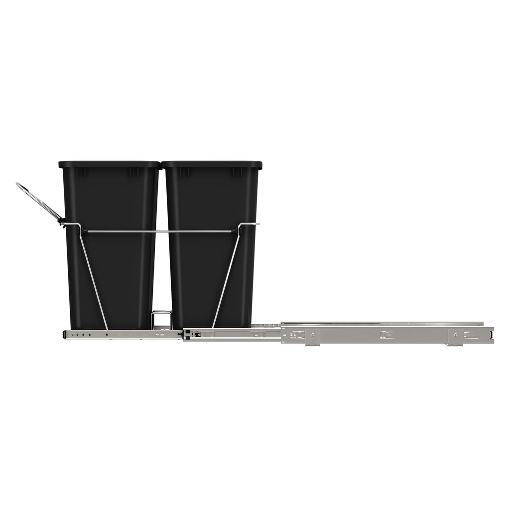 Black Pull Out Waste Containers R41587
