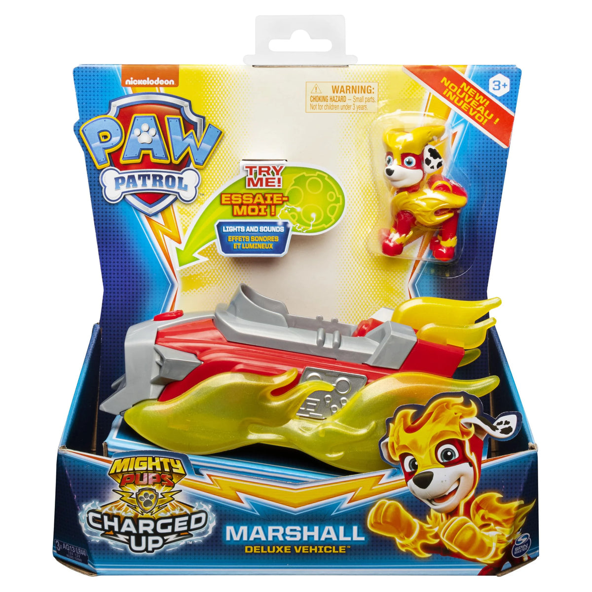 Mighty Pups Charged Up Marshall’s Deluxe Vehicle with Lights and Sounds L85520