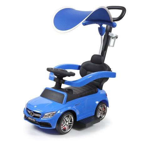 Push Car with Canopy and Push Rod L357
