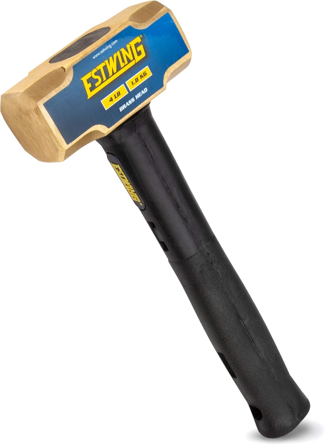 4-Pound Brass Sledge Hammer with 12-Inch Handle C353539