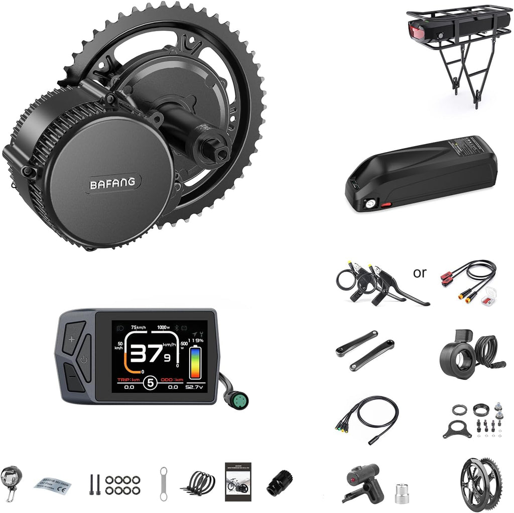 48V20AH Mid Drive Ebike Conversion Kit with Gear Sensor Q58642