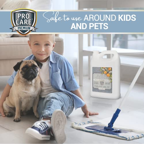 Tile, Stone, Laminate, Vinyl & Natural Wood Floor Cleaner with Citrus Aroma - 1 Gal H37214