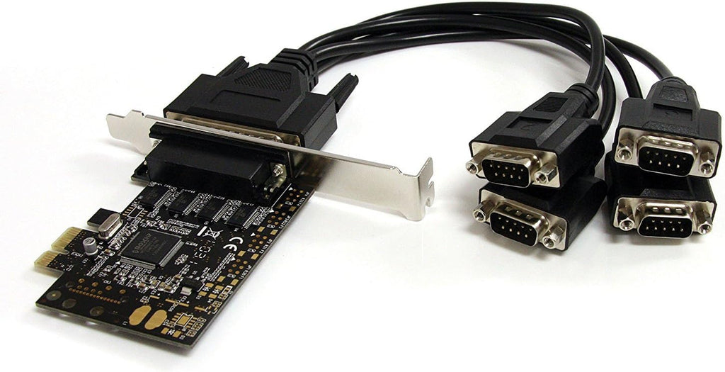 4 Port PCIe Serial Card RS232 with Cable U11042