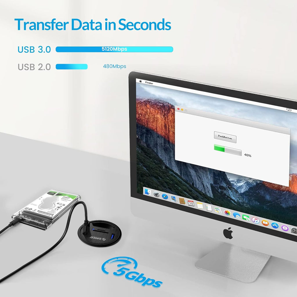 USB 3.0 Hub with SD/TF Card Reader G11154