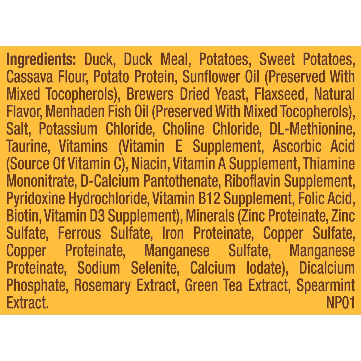 Duck & Potato Puppy Dry Dog Food C597411
