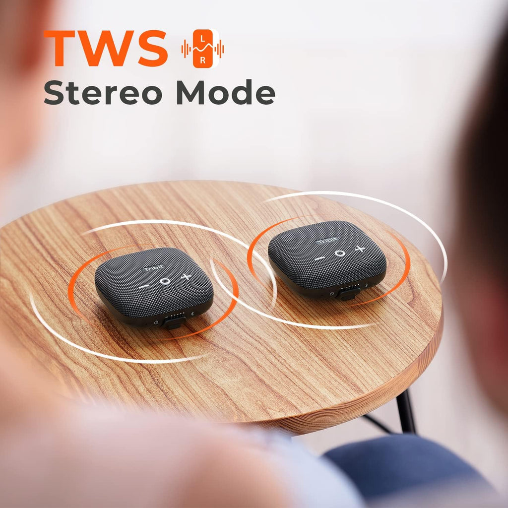 Portable Speaker with 90dB Sound, IP67 Waterproof, 12H Playtime, 120ft Bluetooth Range E571337