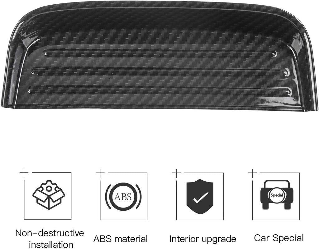 ABS Gear Shift Storage Organizer Trim Cover for Ford Mustang 2015-2021 R57082