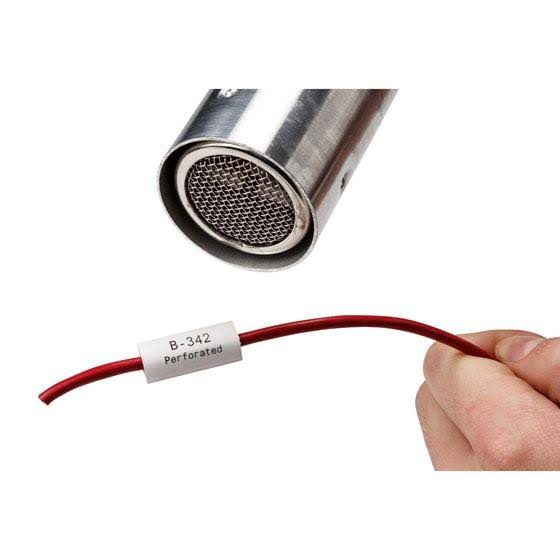 White Wire Marker Wire Sleeve S19370