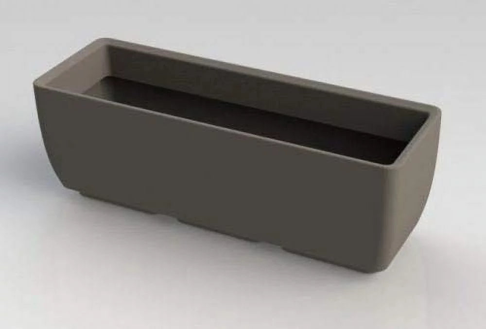 30 in. x 10 in. Graphite Planter H151306