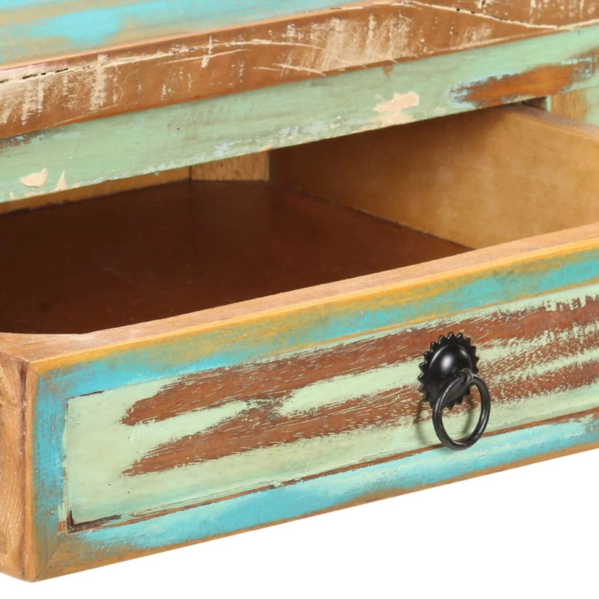Solid Reclaimed Wood Console Table I68753
