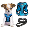 Dog Harness and Leash Set No Pull Soft Mesh Pet Harness F3995