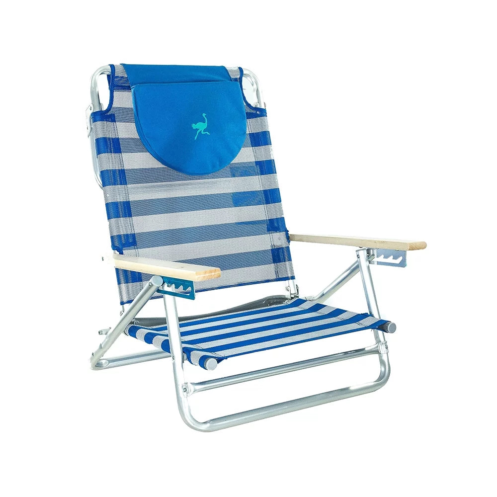 5 Position Aluminum Beach Chair Q599