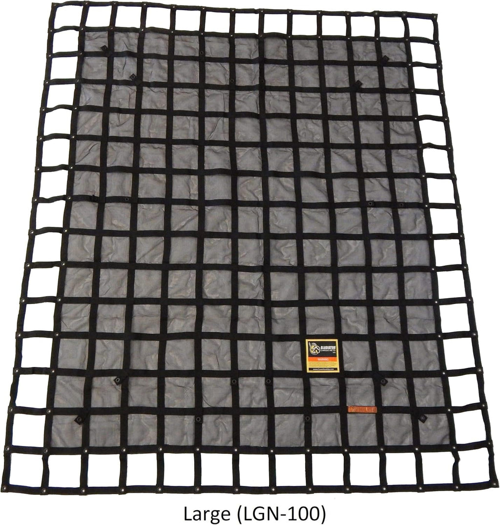 Heavy Duty Truck Cargo Net Large 8.75' x 10' ft. C130