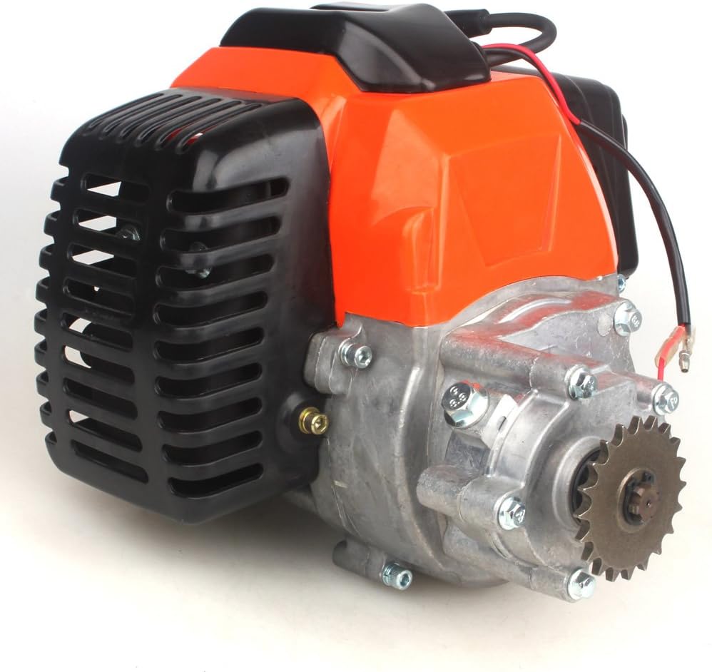 49cc Engine with Gear Reduction Transmission for Pocket Bike Gas Scooter Mini ATV R712