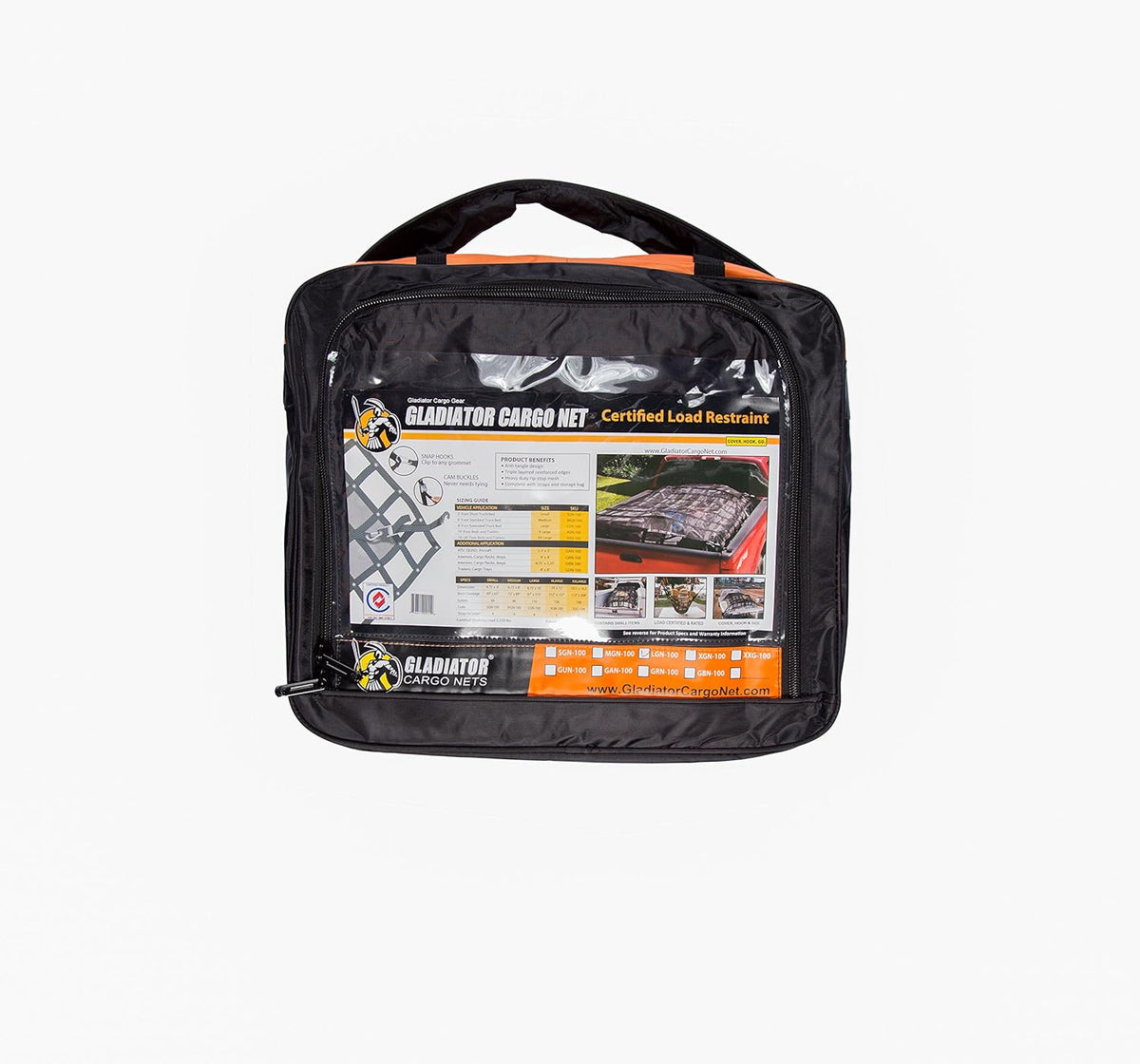 Heavy Duty Truck Cargo Net Large 8.75' x 10' ft. C130