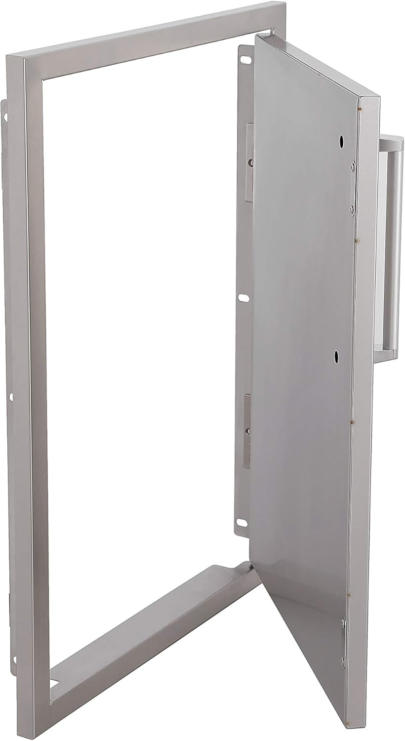17 x 24 Inch 304 Stainless Steel Outdoor Kitchen BBQ Access Door N873