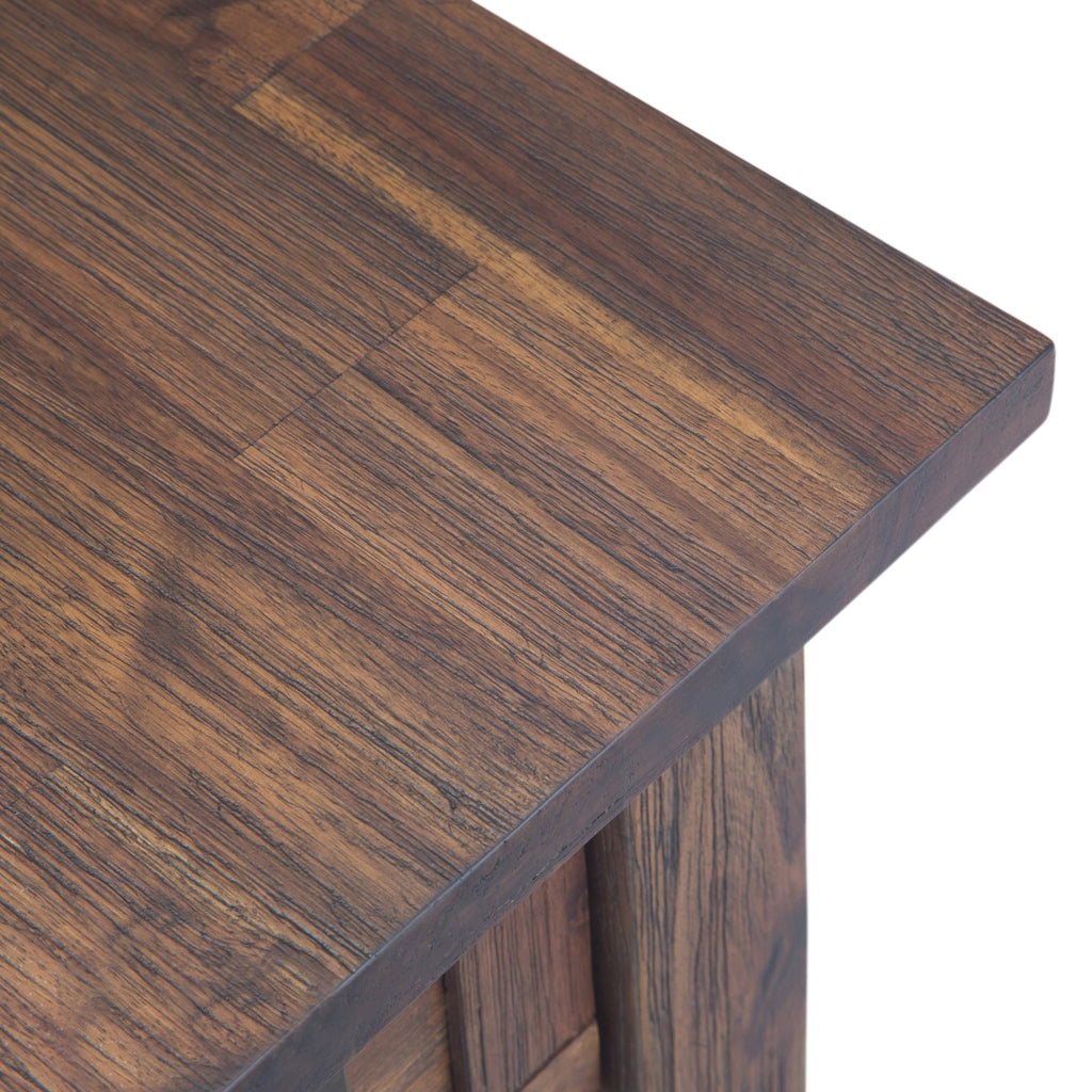 Solid Acacia Wood Narrow Side Table L386